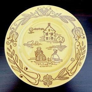 Vintage Bucks County Ohio Bread and Butter Plate